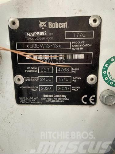 Bobcat T770HFJ suspension Mini incarcator