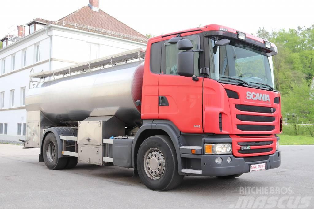 Scania G480 E6 Milch Isoliert 11.000L 3 Kammern Pumpe Cisterne