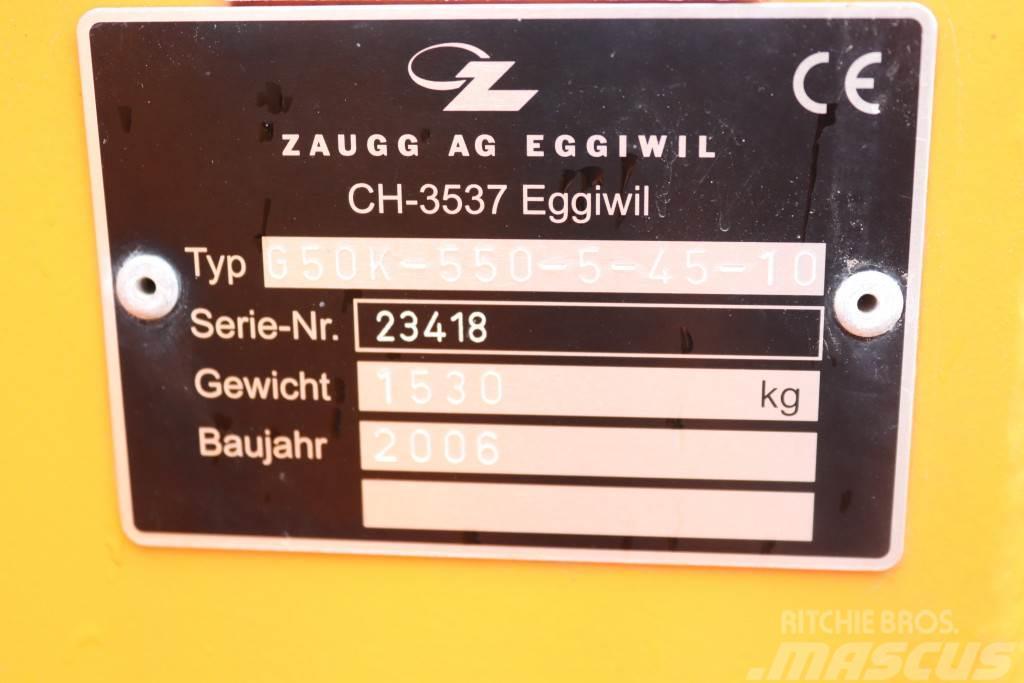  Zaugg G50K-550-5-45-10 Schneepflug 5,50m breit Altele
