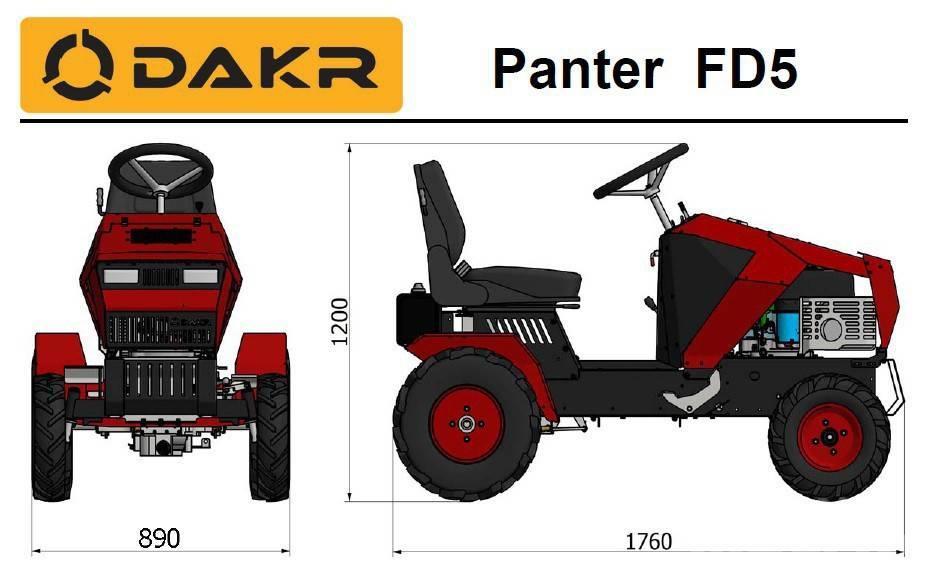  DAKR Panter FD-5 Tractoare compacte