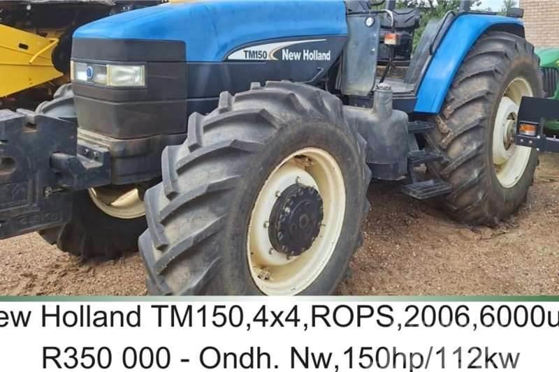New Holland TM 150 - ROPS - 150hp / 112kw Tractoare