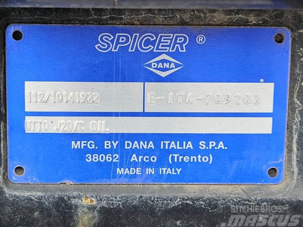 Spicer Dana 112/10141922 - Axle/Achse/As Axe