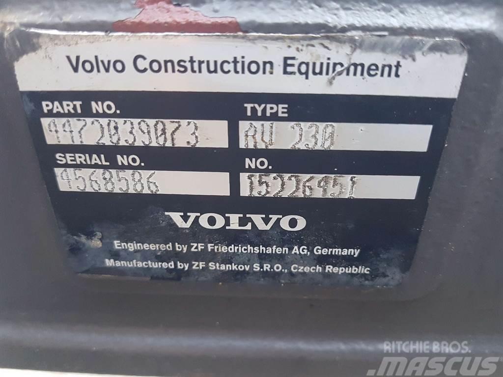 Volvo L30G-VOE15226451-ZF AV-230-Axle/Achse/As Axe