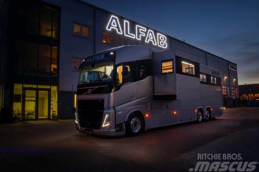 Volvo FH500 ALFAB Limited Edition hästlastbil Camioane transport animale