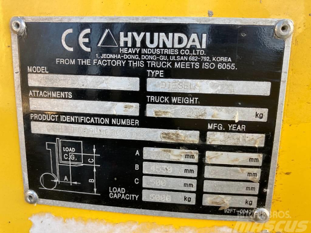 Hyundai 50 D-7 E Stivuitor diesel