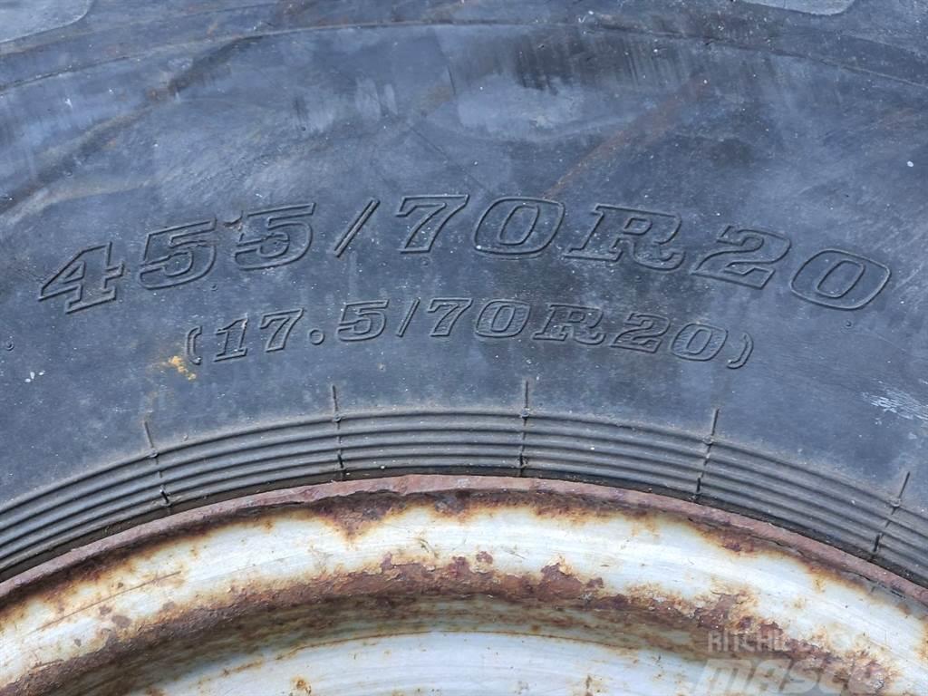 Dunlop 455/70-R20 (17.5/70R20) - Tire/Reifen/Band Anvelope, roti si jante