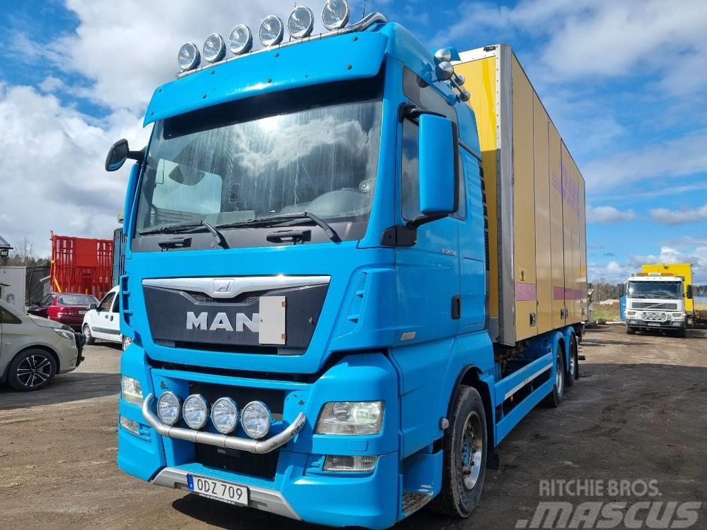 MAN TGX 28.560 Camion cadru container