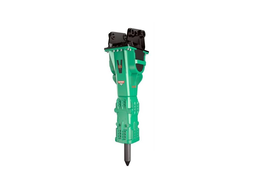 Montabert Hydraulikhammer V65 | Abbruchhammer 45 - 90 t Ciocane hidraulice batut piloni