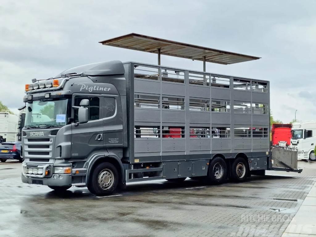 Scania R380 Highline 6x2*4 - Berdex 3 deck livestock - Lo Camioane transport animale