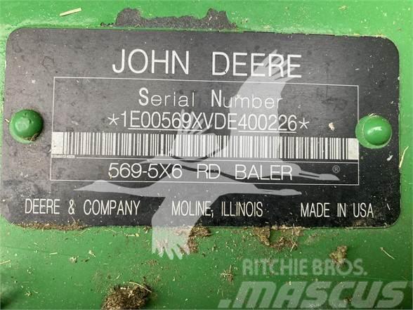 John Deere 569 Masina de balotat cilindric