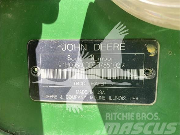 John Deere 640D Combine capete pentru culegatoare