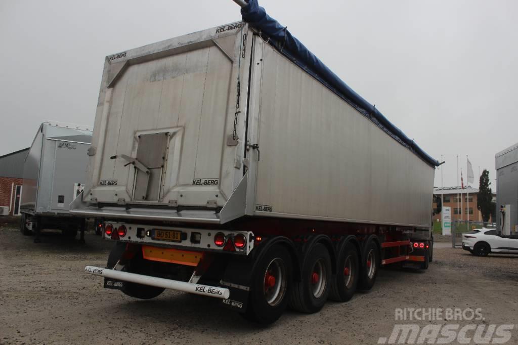 Kel-Berg 60 m3 tip trailer - plast bund Semi-remorca Basculanta