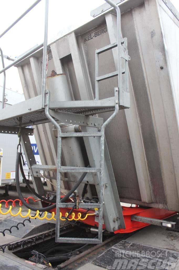 Kel-Berg 60 m3 tip trailer - plast bund Semi-remorca Basculanta