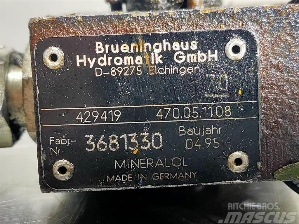 Brueninghaus Hydromatik 429419 - Inching device/Valve Hidraulice