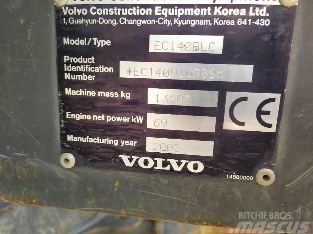 Volvo EC 140 B LC Excavatoare pe senile