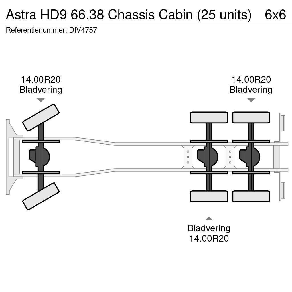 Astra HD9 66.38 Chassis Cabin (25 units) Camion cabina sasiu