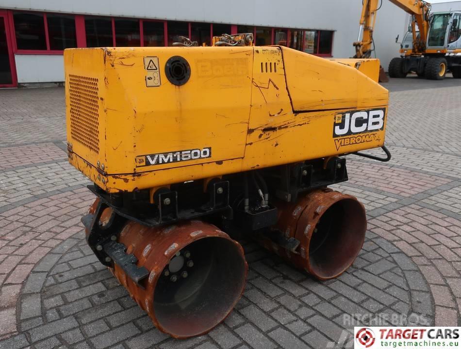 JCB VM1500 Trench Compactor Vibratory Roller 85cm Cilindri compactori dubli