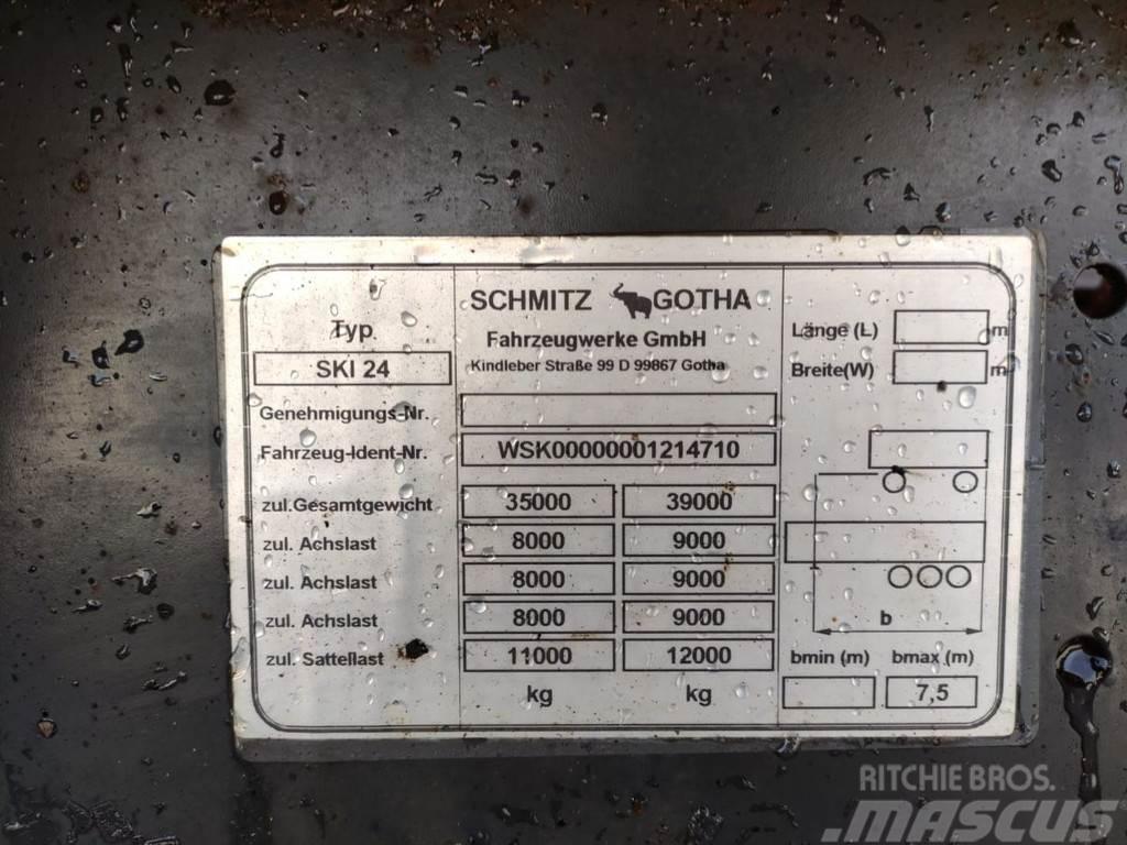 Schmitz Cargobull SKI 24 Semi-remorca Basculanta