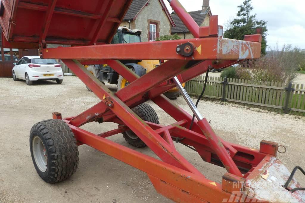 Ditch Witch tomlin 3-4 ton high tip trailer Remorci rabatabile