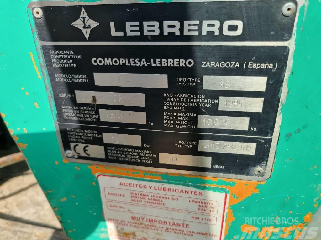 Lebrero VTA90 Cilindri compactori dubli