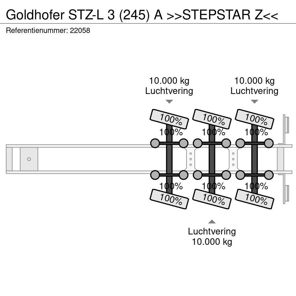 Goldhofer STZ-L 3 (245) A >>STEPSTAR Z<< Semi-remorca agabaritica