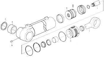 Volvo Kit reparare cilindru hidraulic - VOE15173429 Hidraulice