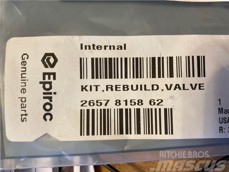 Epiroc (Atlas Copco) Valve Rebuild Kit - 57815862 Piese de schimb si accesorii pentru echipamente de forat