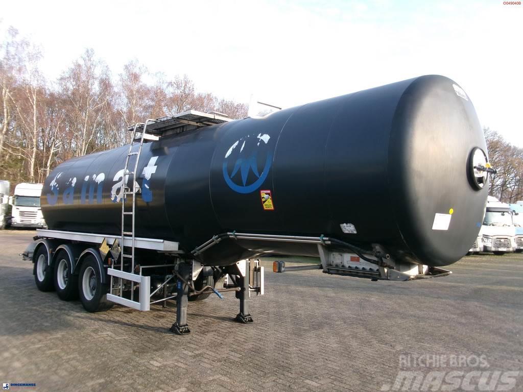 Magyar Bitumen tank inox 29.5 m3 / 1 comp + pump / ADR 13 Cisterna semi-remorci