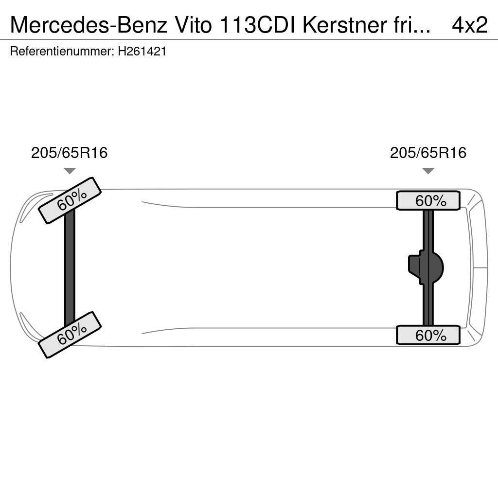 Mercedes-Benz Vito 113CDI Kerstner frigo diesel/Electric - A/C - Frigorific