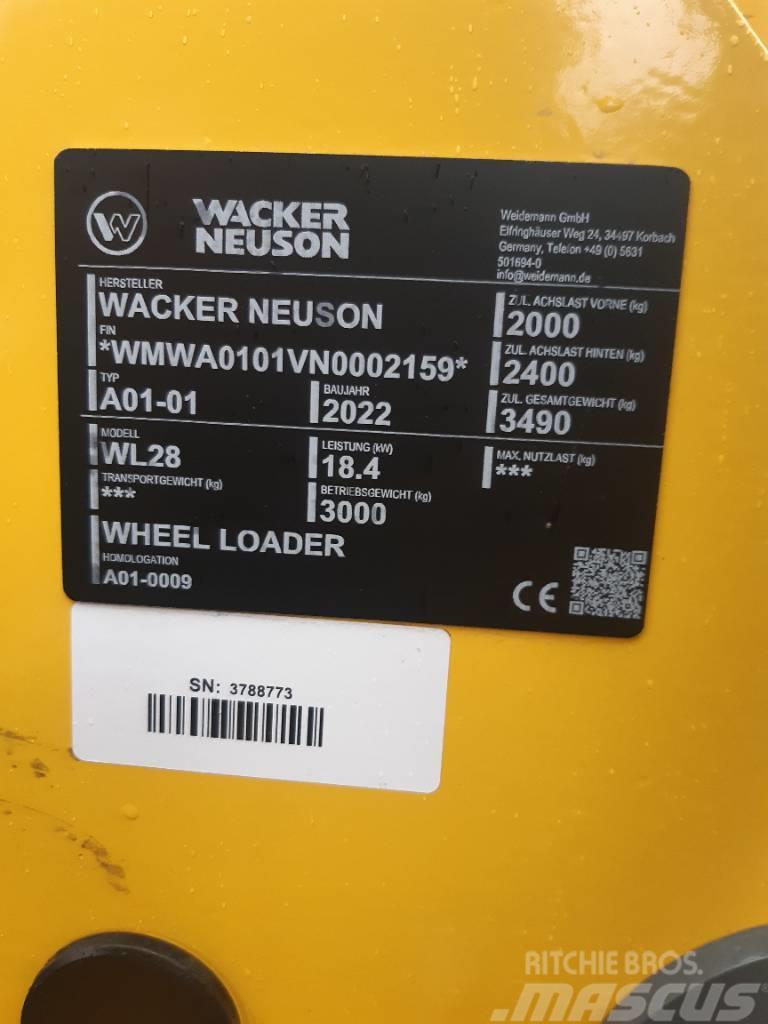 Wacker Neuson WL28 Incarcator pe pneuri