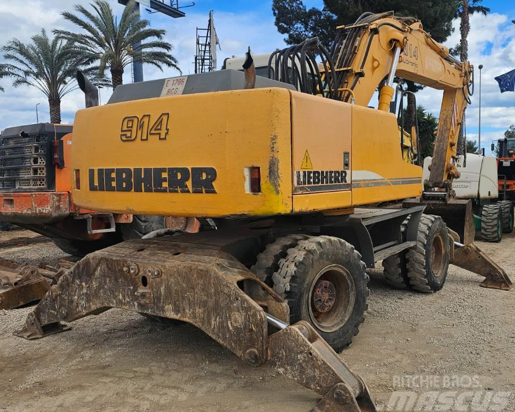Liebherr A914 litronic Excavatoare cu roti