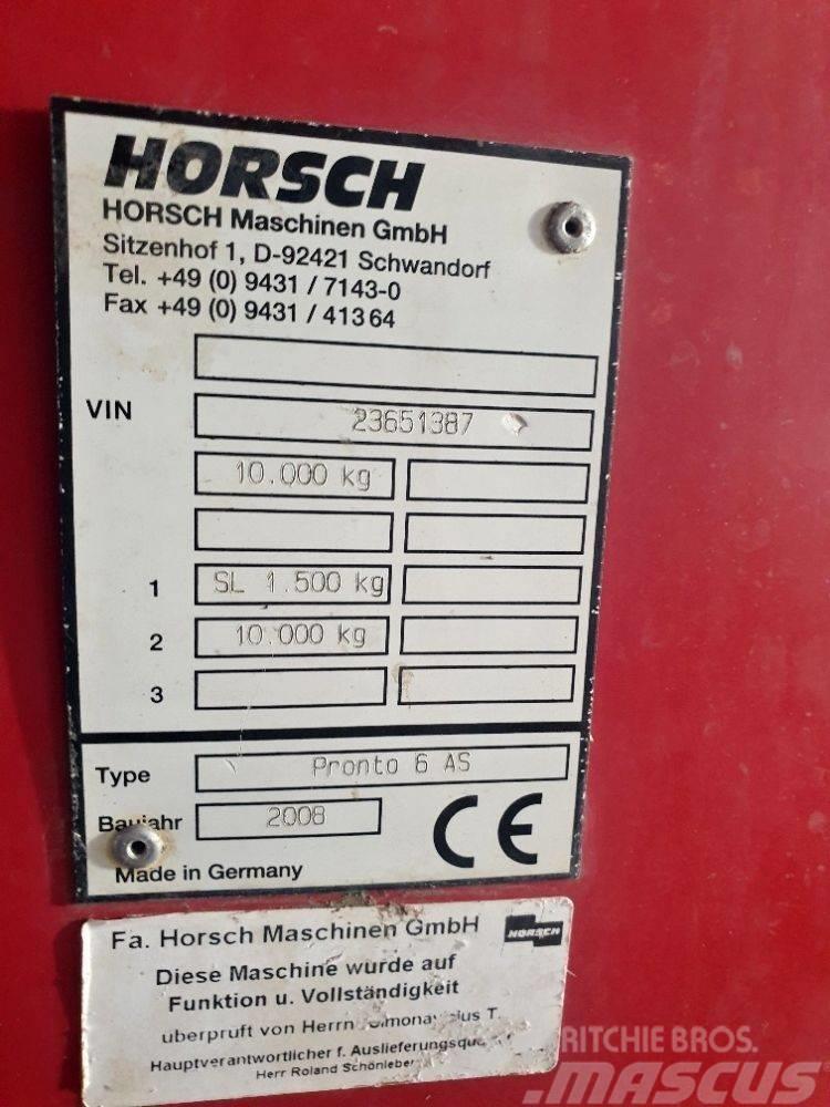 Horsch Horsch Pronto 6 AS s PPF + Horsch Maistro 8 RC Perforatoare
