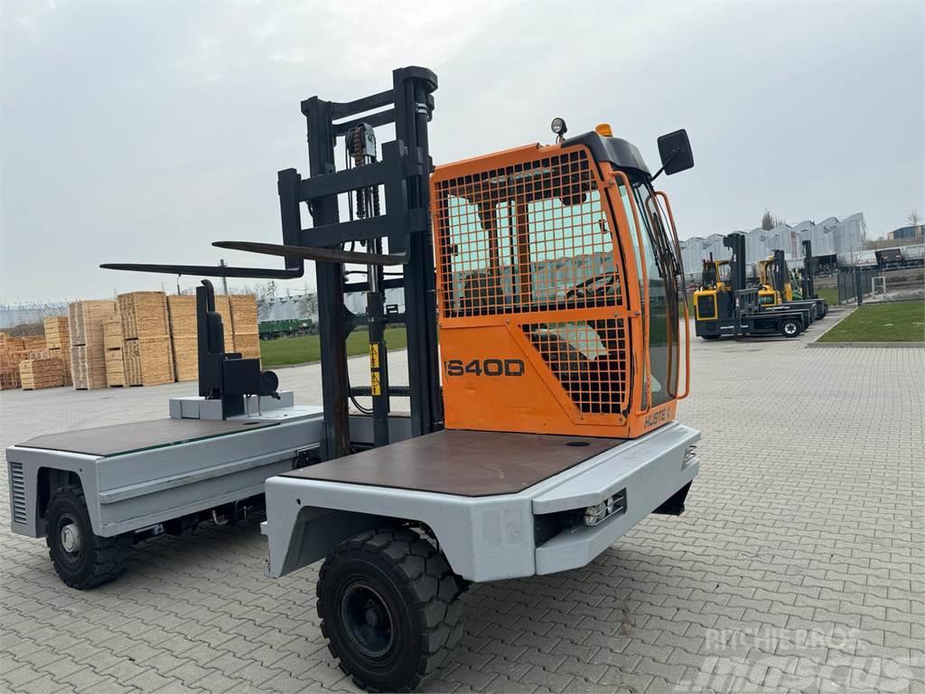 Hubtex S40D // Very good condition // Only  3825 hours // Încarcator lateral