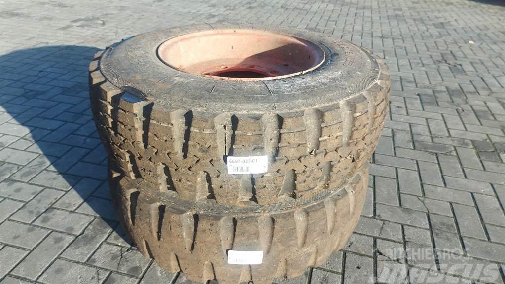 CAT 907M-Continental 12.5R20-Tire/Reifen/Band Anvelope, roti si jante