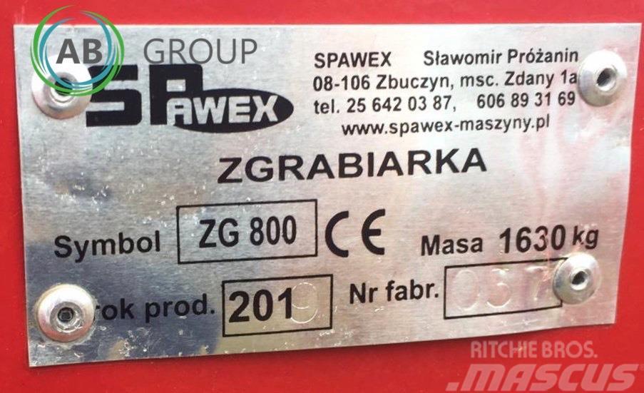 Spawex KREISELSCHWADER TAJFUN ZG-800 / ROTORY RAKE Greble