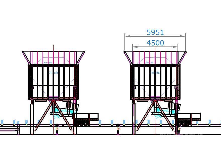  SMIL / Aviteq Hoppoer / Tremie 30 m^3 Containere speciale de depozitare