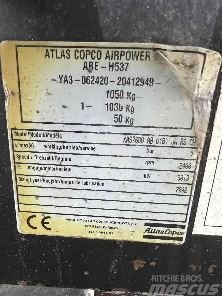 Atlas Copco XAS 76 DD AB*Luftkompressor* Compresoare