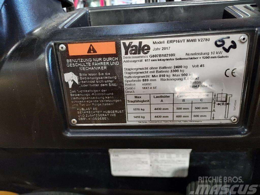 Yale ERP 16VT Stivuitor electric
