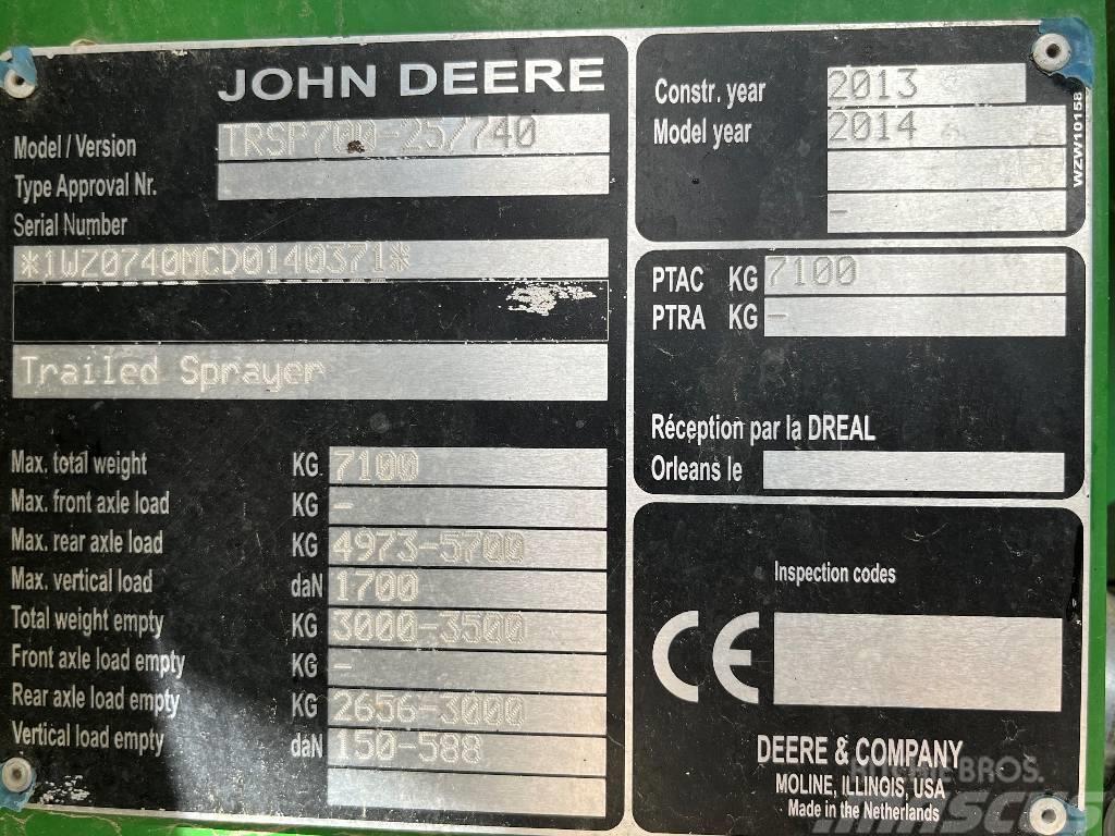 John Deere M 740 i Dismantled: only spare parts Tractoare agricole sprayers