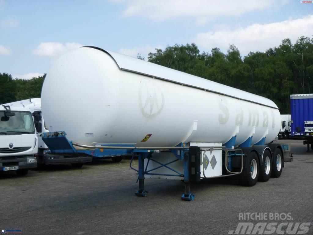 Guhur Low-pressure gas tank steel 31.5 m3 / 10 bar (meth Cisterna semi-remorci