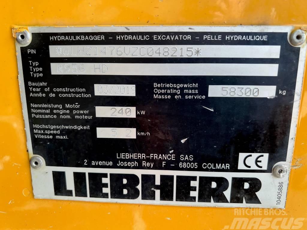 Liebherr R956 HD Excavatoare pe senile