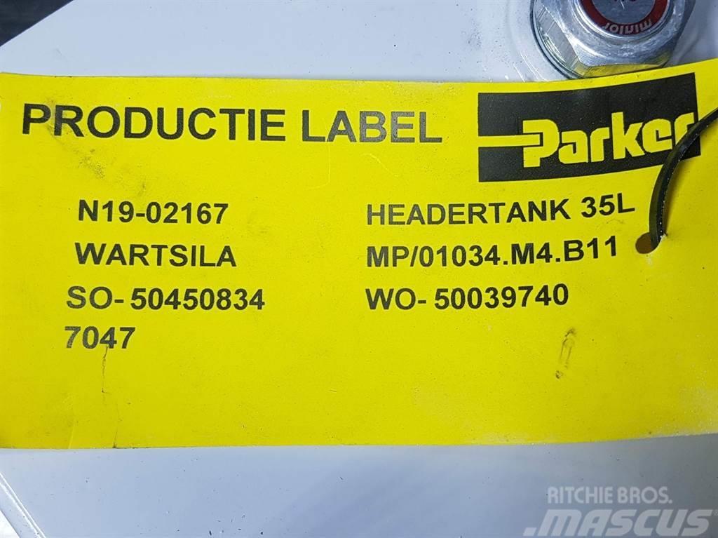 Parker - Headertank 35L - Tank/Behälter/Reservoir Hidraulice