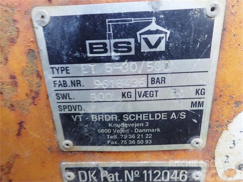 BSV Element tang 30 cm Type ET 5-30/500 Piese si echipamente pentru macara