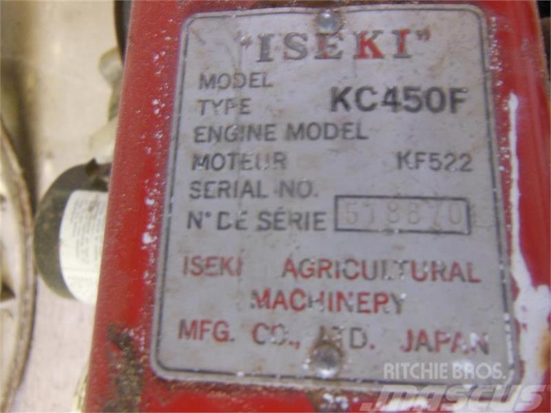 Iseki KF522 med kost Tractoare compacte
