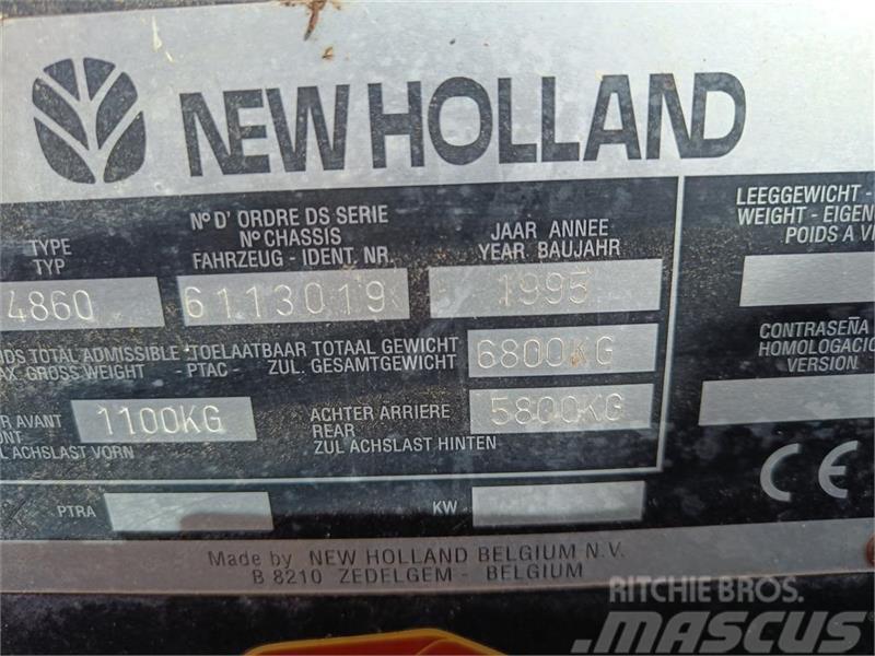 New Holland 4860 S MINI BIGBALLEPRESSER Baler dreptunghiular