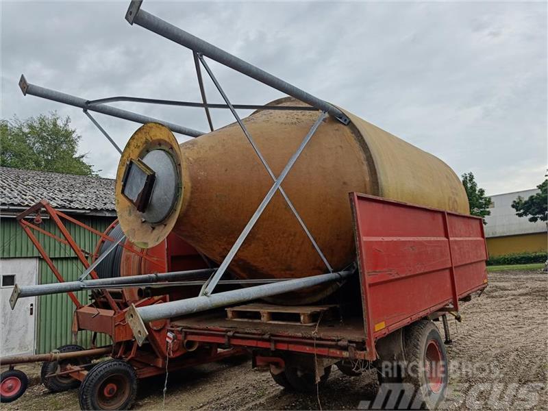 Tunetank 20m3, 12 ton Glasfibersilo Masini de descarcare silozuri