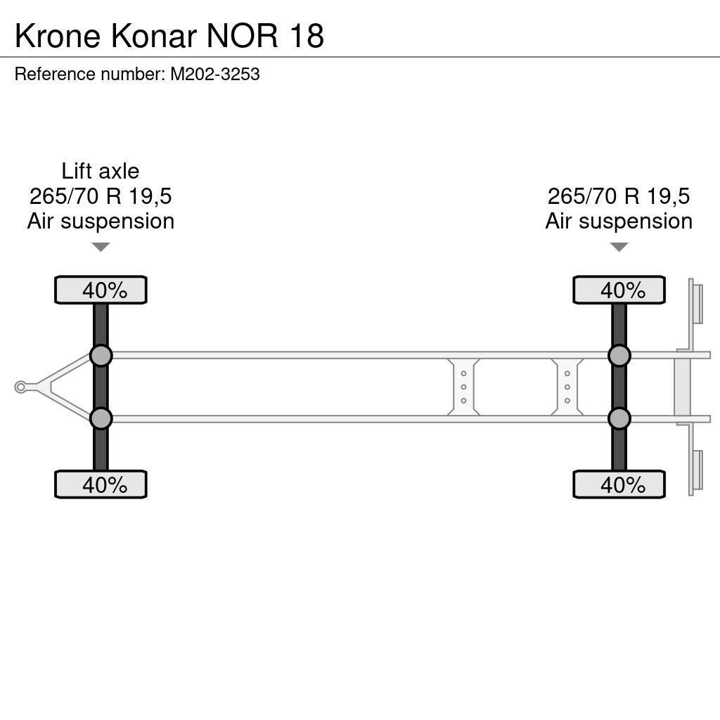 Krone Konar NOR 18 Pick up/Prelata