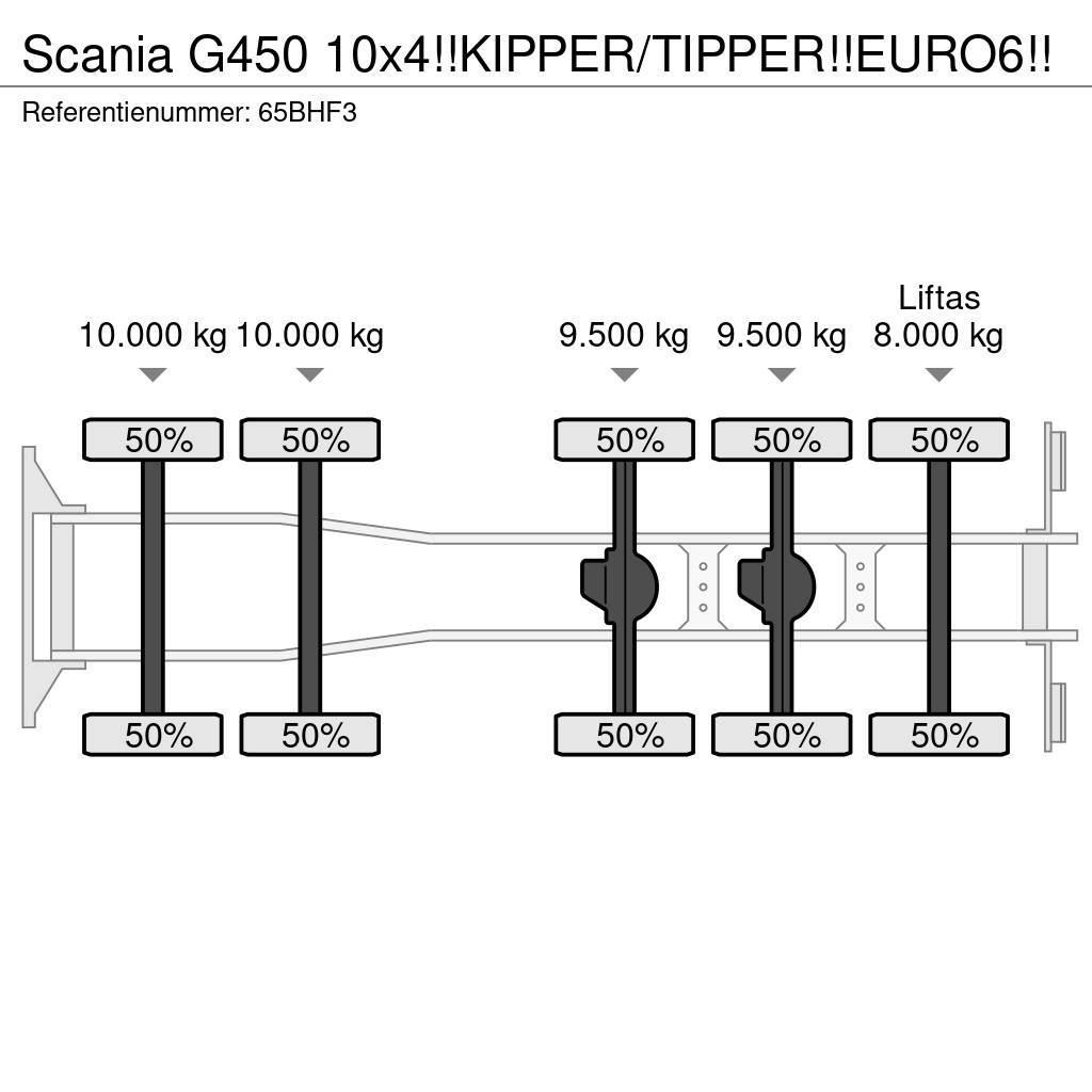 Scania G450 10x4!!KIPPER/TIPPER!!EURO6!! Autobasculanta