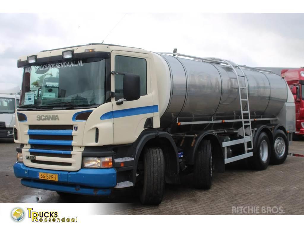Scania P340 milk/water + 19.500 liter + 8x2 Cisterne