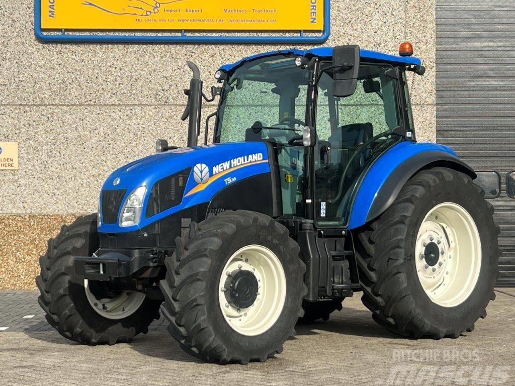 New Holland T5.115 Utility - Dual Command, climatisée, rampant Tractoare